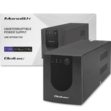 Uninterruptible Power Supply System Interactive UPS Qoltec 53776 900 W-7