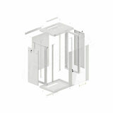 Wall-mounted Rack Cabinet Lanberg WF01-6418-10S-0