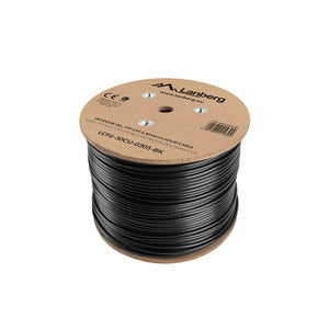 FTP Category 6 Rigid Network Cable Lanberg LCF6-30CU-0305-BK 305 m Black-0