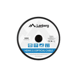 HDMI Cable Lanberg CA-HDMI-30FB-1000-BK Black 100 m-1