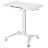 Desk MacLean MC-453W White Steel 80 x 52 cm-1