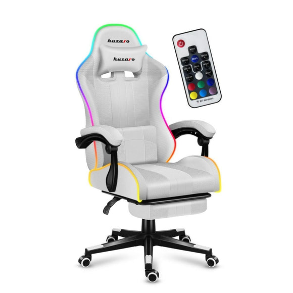 Gaming Chair Huzaro FORCE 4.7 RGB White-0