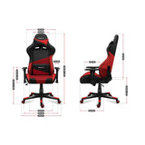 Gaming Chair Huzaro Hz-Force 6.2 Red Mesh Red-1