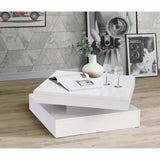 Centre Table White 78 x 78 x 36 cm-1