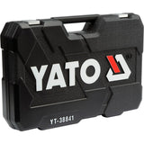 Tool Case Yato YT-38841 Steel 216 Pieces 1/4" 3/8" 1/2"-1