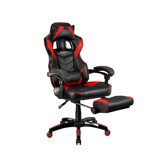 Gaming Chair Tracer Masterplayer Black Red-0