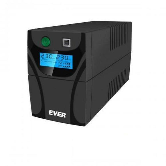 Uninterruptible Power Supply System Interactive UPS Ever EASYLINE 850 AVR USB 480 W-0