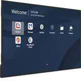 ViewSonic CDE7531-1C 75-Inch 4K Android 14 24/7 Digital Signage