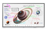 Samsung Interactive Whiteboard WM75B 75" 4K Touchscreen Gray/White