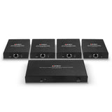 Lindy 38262 AV Extender Transmitter and Receiver - Black