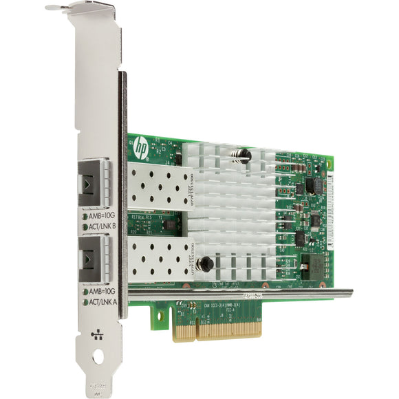 Network Card HP Adaptador de doble puerto NIC Intel X550 10GBASE-T-0