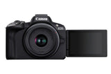 Canon EOS R50 Black + RF-S 18-45mm F4.5-6.3 IS STM Kit Mirrorless Camera