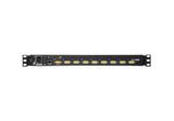 ATEN Rack Console CL5708IN-ATA-2XK07GG 19" LCD USB/PS2 VGA Keyboard German QWERTZ 1U Black