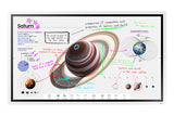 Samsung WM55B Interactive Whiteboard 55" 4K Touchscreen Gray-White