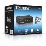 KVM switch Trendnet TK-222DVK-0