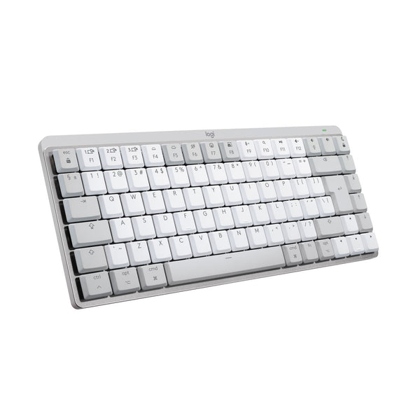 Wireless Keyboard Logitech 920-010799 White Spanish Qwerty QWERTY Qwerty US English EEUU-0