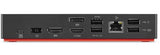 Lenovo 40AS0090IT USB-C Docking Station Black