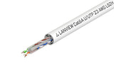 Lanview LVN122182 Network Cable White 500 m Cat6a U/UTP (UTP)
