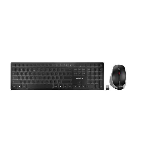 Keyboard and Wireless Mouse Cherry DW 9500 SLIM Spanish Qwerty-0