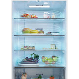 Combined Refrigerator Haier HFR5719EWMG 190 Silver-11