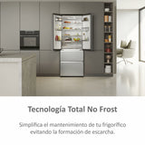 Combined Refrigerator Haier HFR5719EWMG 190 Silver-15