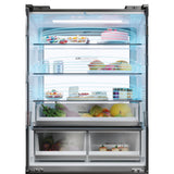 Combined Refrigerator Haier HFR7819ENGC 190 Steel-9