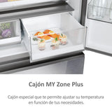 Combined Refrigerator Haier HFR7819ENGC 190 Steel-4