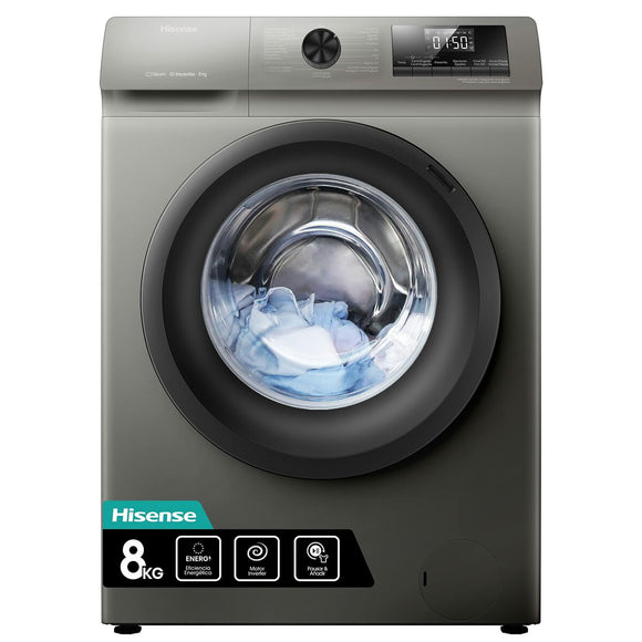 Washing machine Hisense WFQP8014EVMT 60 cm 1400 rpm-0