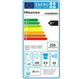 Condensation dryer Hisense DHQE800BW2-1