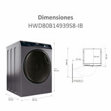 Wash Bag Haier HWD80B14939S8 Anthracite-7