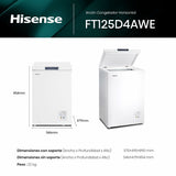 Freezer Hisense FT125D4AWE   86-12