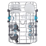 Dishwasher Haier XF1C3TB1FW White 45 cm-8