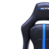 Gaming Chair Racing MAGNUM Black/Blue Multicolour-2