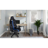 Gaming Chair Racing MAGNUM Black/Blue Multicolour-1