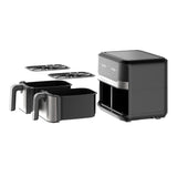 Masterpro Air Fryer Rocket Duo 900 2400 W 9 L Black