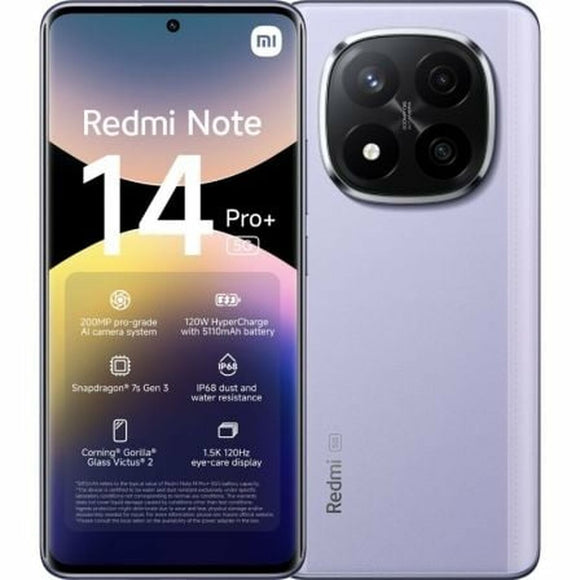 Smartphone Xiaomi NOTE14PP 5G 8-256 PUR Octa Core 8 GB RAM 256 GB Black 6,67