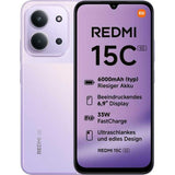 Smartphone Xiaomi Redmi 15C 6.9" mediatek dimensity 6300 4 GB RAM 256 GB Purple-4
