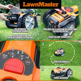 Lawn mowing robot LawnMaster-2