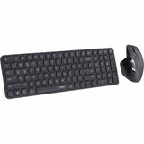 Keyboard and Mouse Rapoo 9760M Grey AZERTY-2