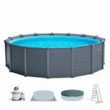 Circular Pool with Filtering System Intex 478 x 124 cm 16.500 l Circular-0