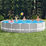 Detachable Pool Intex 26732NP 549 x 122 x 549 cm-5