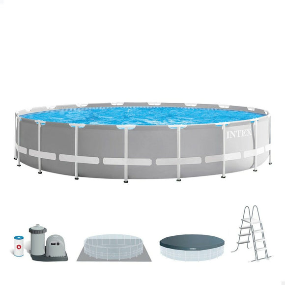 Detachable Pool Intex 26756NP 610 x 132 x 610 cm-0