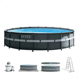 Detachable Pool Intex 549 x 132 x 549 cm-0