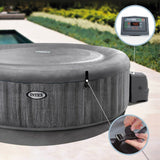 Inflatable Spa Intex Purespa Greywood Deluxe 28440EX 220-240 V 4 places 1741 l/h-4