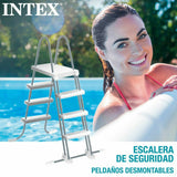 Detachable Pool Intex 8.418 l Rectangular 400 x 200 x 122 cm-3