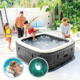Inflatable Spa Colorbaby Purespa Burbujas Greystone Deluxe-1