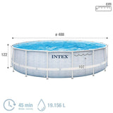 Detachable Pool Intex 488 x 122 x 488 cm-2