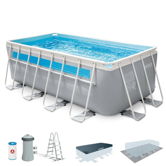 Removable pool Intex 400 x 122 x 200 cm-0