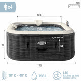 Inflatable Spa Intex 4 persons 795 L-3