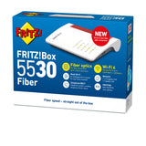 Router Fritz! FRITZBOX 5530 FIBER XGS-PONWRLS White RJ45 RJ11 Ethernet LAN Wi-Fi-0